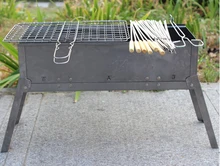 

Gaia camping / outdoor portable folding barbecue stove charcoal oven charcoal burning oven