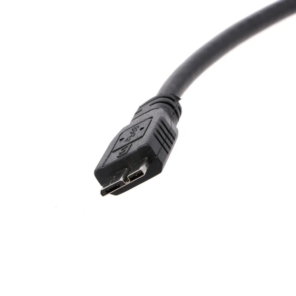 USB 3 0 штекер типа A Micro B папа двойной мощности Y Spliter адаптер питания провод
