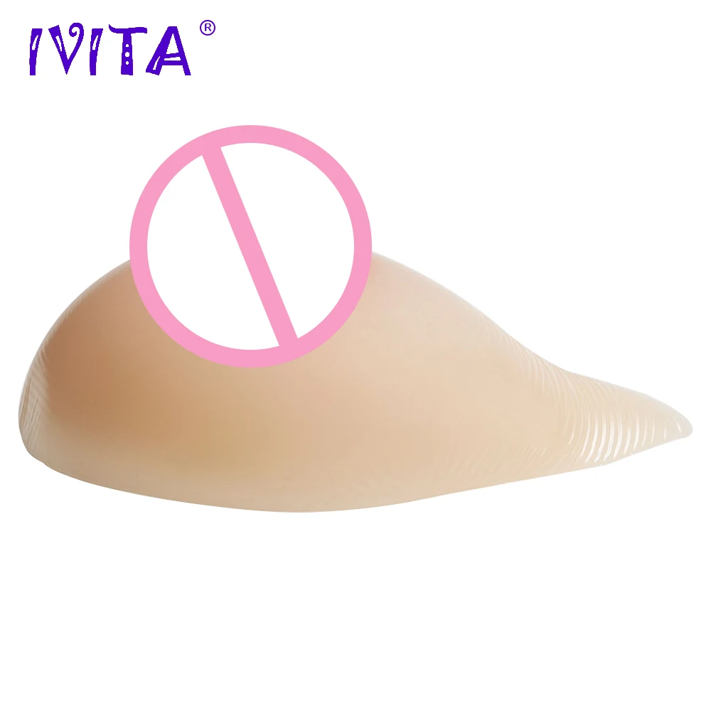 IVITA 600 г реалистичные силиконовые формы груди поддельные грудь для трансвеститов