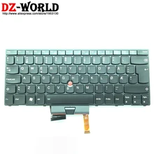 Новая Оригинальная клавиатура без норвежской подсветки для Lenovo Thinkpad X1 1293 1294 Norway Backlight Teclado 04W1000