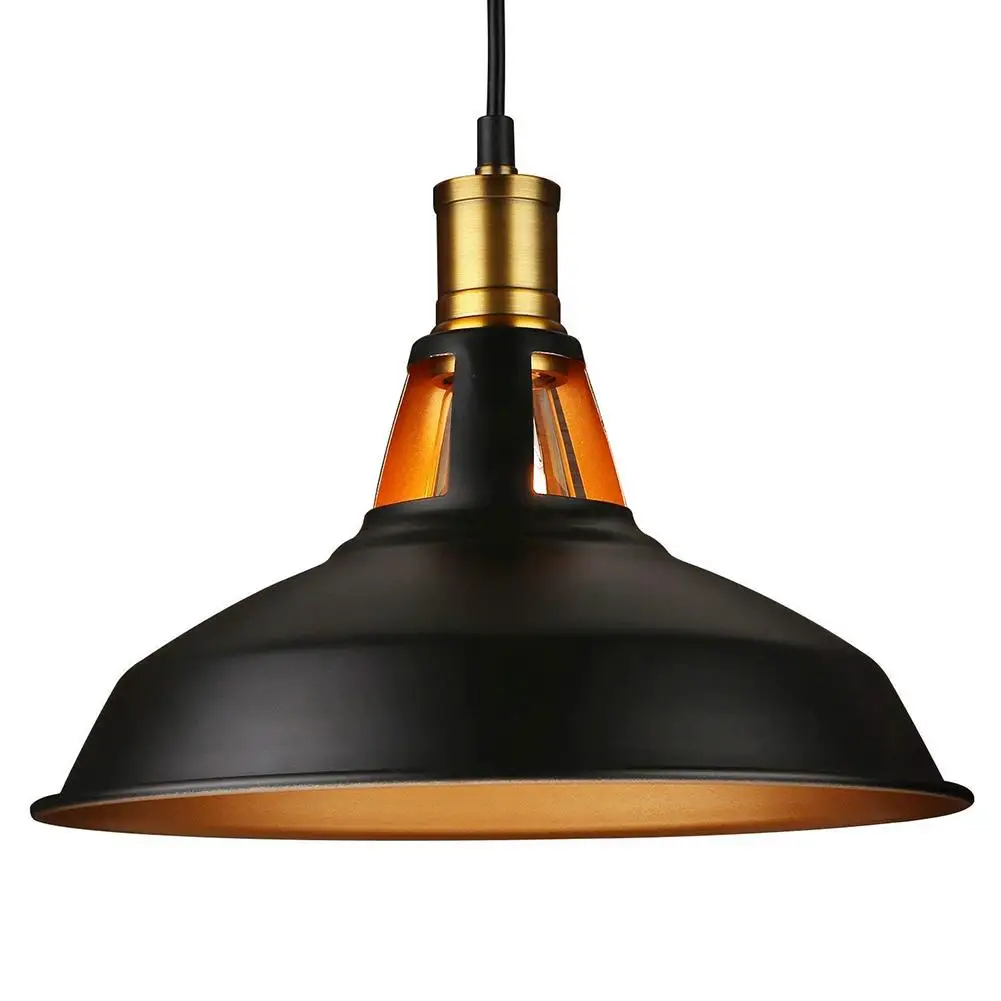 

American Retro Industrial Style Pendant Light Restaurant Cafe Lamp Wine Bar Clothing Store Hanging Light (No Bulb)