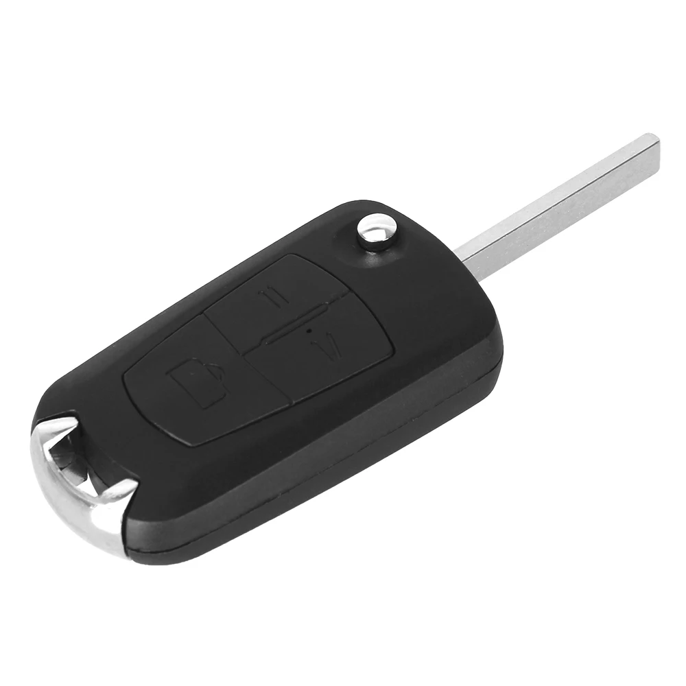Раскладной чехол KEYYOU с 3 кнопками для автомобильного ключа пульта Opel Vauxhall Corsa D Astra