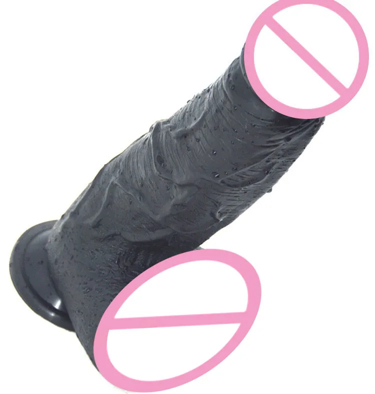 250*50mm huge horse black dildo realistic male genital fake dicks male artificial penis Clitoral stimulation sex toys for women