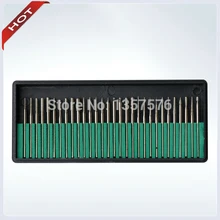 2 шт Алмазный Бур Сверла Гравировка ювелирных изделий приработки золото шлифовальных отделочных Ротари Набор Инструментов 2.35 мм Черенки