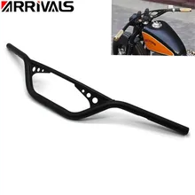 Черный Универсальный " руль мотоцикла Z Bars для Honda Для Yamaha для Kawasaki Для Suzuki для Harley