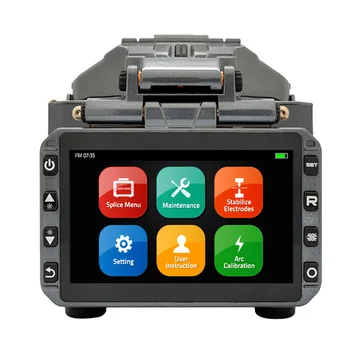

Lifetime Warranty FiberFox MINI 5C FTTH Fiber Optic Welding Splicing Machine Fusion Splicer