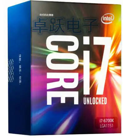 Intel i7-6700K процессор Intel Core i7 6700K шестое поколение процессор LGA1151 в штучной упаковке