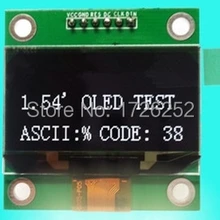 NoEnName_Null 1,54 дюймов 24PIN 8Bit белый OLED Дисплей модуль SSD1309 Водительская подушка безопасности 128*64 SPI/I2C Интерфейс