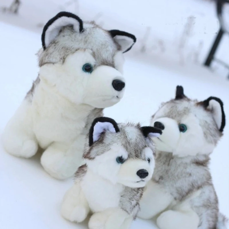 small wolf plush