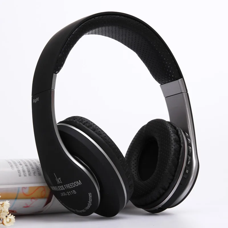 100% Оригинал bluetooth наушники BT4.2Stereo bluetooth-гарнитура беспроводные TF Карта FM Радио для