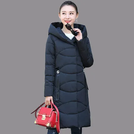  Medium Long Cotton Clothing Winter Jacket Women Slim Fit Female Jacket Redk Jacket Women parka Winter Woman Coats 2018 M -2XL (29)