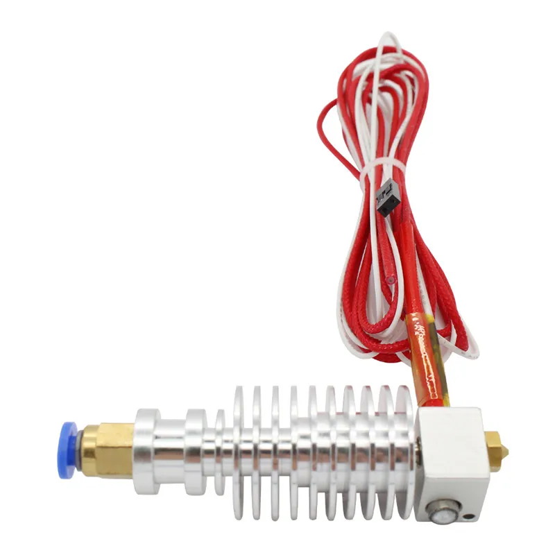 

3D Printer Parts Short Distance V5 J-Head Hot End High Temperature Nozzle Extrusion Head for 1.75/3.0mm filament Bowden Extruder
