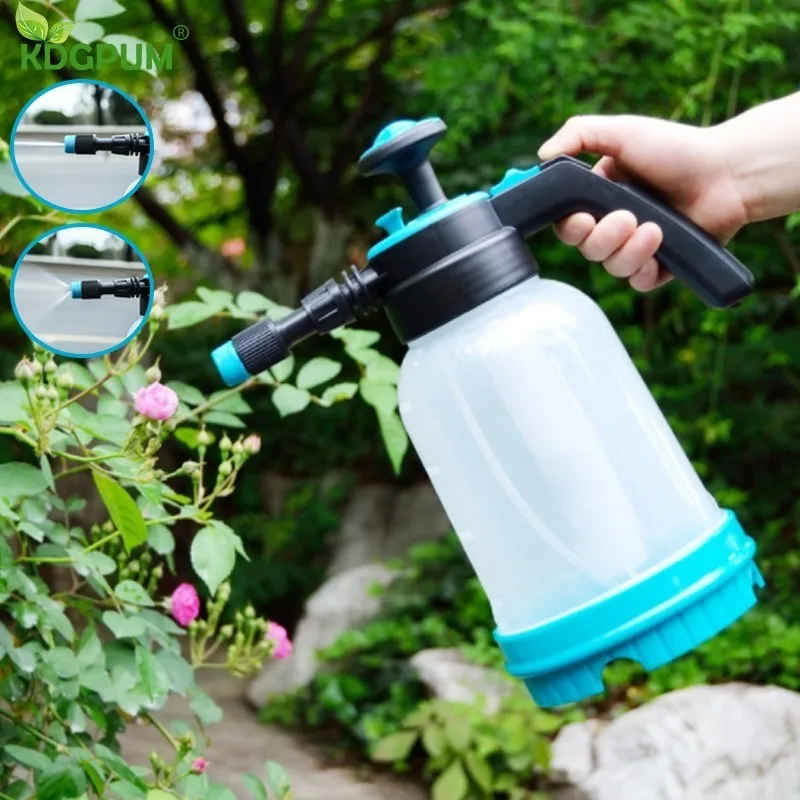 Gardening Pressure Water Spray Bottle Portable Garden Irrigation Plant Flower Watering Can Pump Pressure Sprayer Cleaning Tools