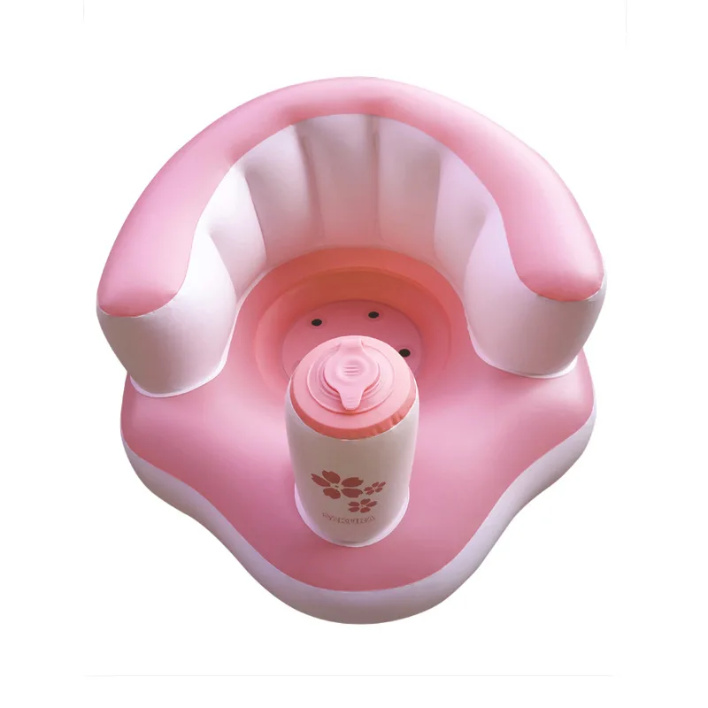 Portable Infant Baby Seat Learning Sitting Seat Inflatable Feeding Chair Indoor Outdoor Safety Cushion Sofa Support Sit Chair