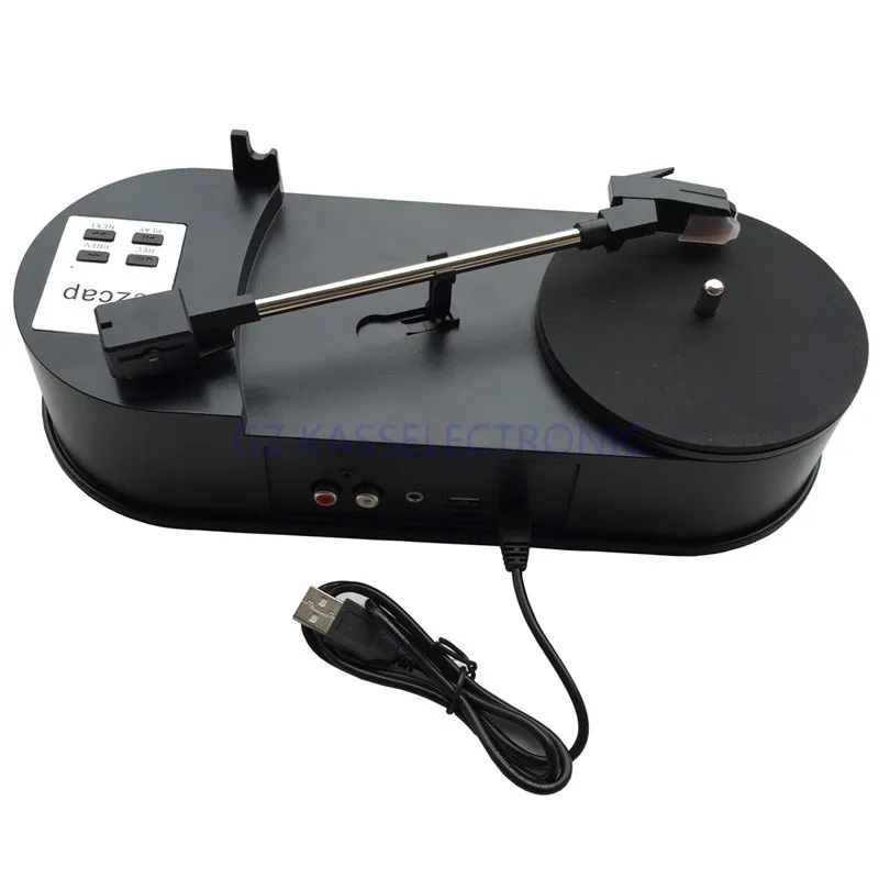 

2017 KASSEXUN turntable to mp3 converter, Convert old vinyl to MP3 standalone in USB drive or TF Card, Free shipping