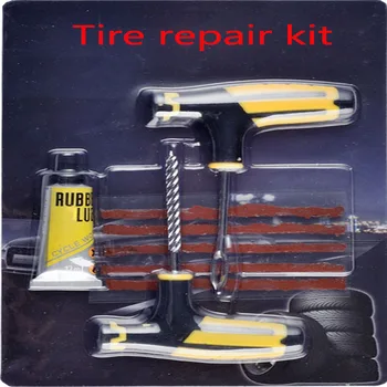 

10pcs/lot Car tire repair kit emergency rapid manual tire repair artifact car tool connector