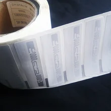 Alien 9640 860-960 МГц Дальний диапазон чтения UHF RFID наклейки ПЭТ водонепроницаемый 100 шт/партия