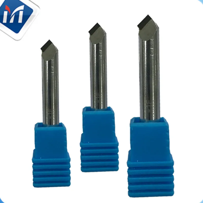 

PCD Acrylic aluminium alloy Chamfering tool Diamond Engraving tool PKD milling Cutter for mobile phone lens brass plastics