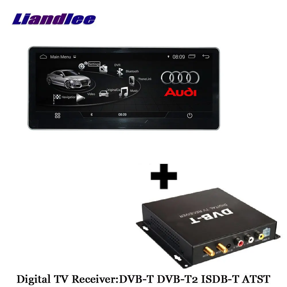 Liandlee автомобильная система Android для Audi A4 B9 8W~ стерео радио DVD tv Carplay камера gps Navi Навигация экран мультимедиа - Цвет: Digital TV