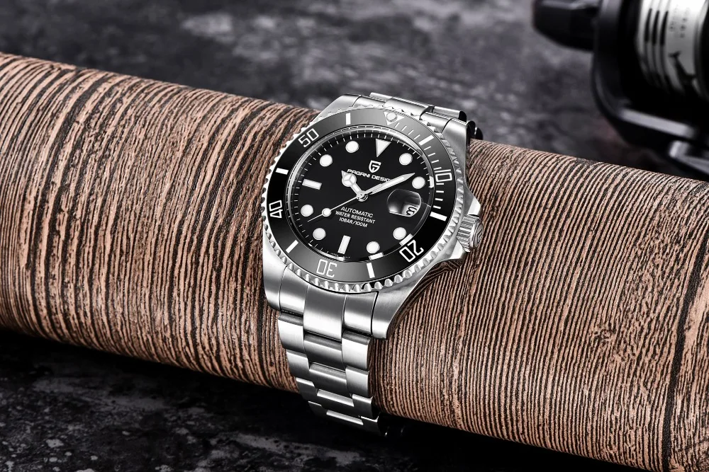 PAGANI Дизайнерские мужские часы, брендовые военные часы, спортивные водонепроницаемые часы с ремешком из нержавеющей стали, мужские часы для движения, мужские часы