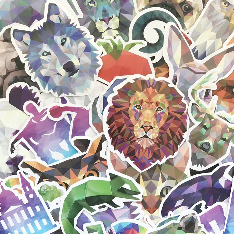 Galaxy Animal stickers 1