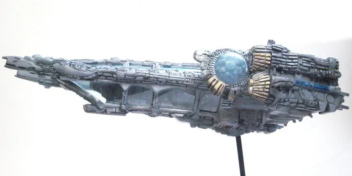 

1/5000 scale 35CM macross robotech SDF-2 Megaroad-01 immigrants battleship model Free Shipping