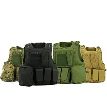 Горячая новинка охотничий военный страйкбол MOLLE нейлоновый боевой Пейнтбольный тактический жилет уличные продукты