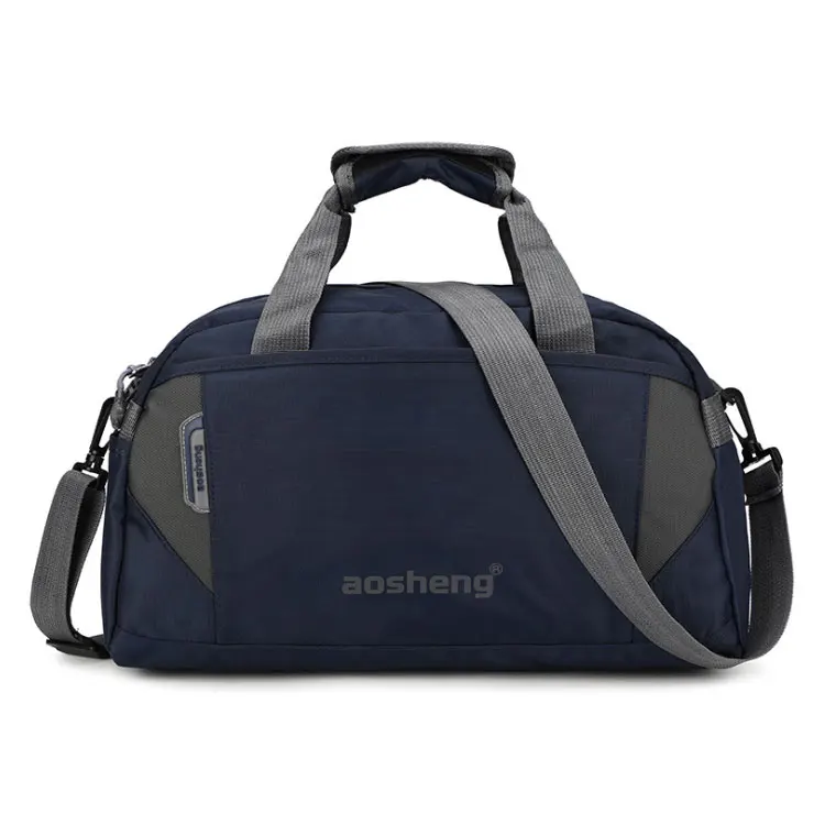 Scione дорожные сумки для багажа, женские спортивные сумки высокого качества, сумки на плечо, Мужские Простые повседневные сумки для фитнеса, сумки через плечо - Цвет: Navy Blue
