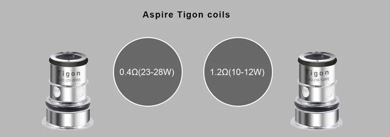 Aspire Tigon Tank 3.5ml2ml Atomizer With Ni80 Coil Ftis Aspire Tigon Battery Kit Electronic Cigarette Vape Tank 01 (5)