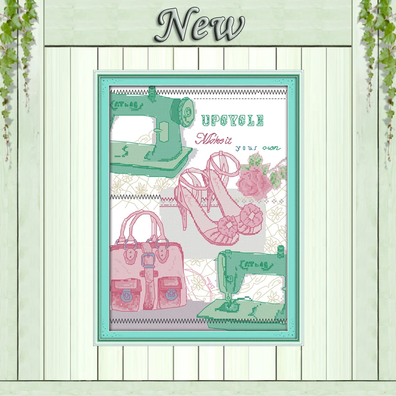 

Fashion sewing cartoon decor painting counted print on canvas DMC 14CT 11CT Chinese Cross Stitch Needlework Embroidery Sets kits