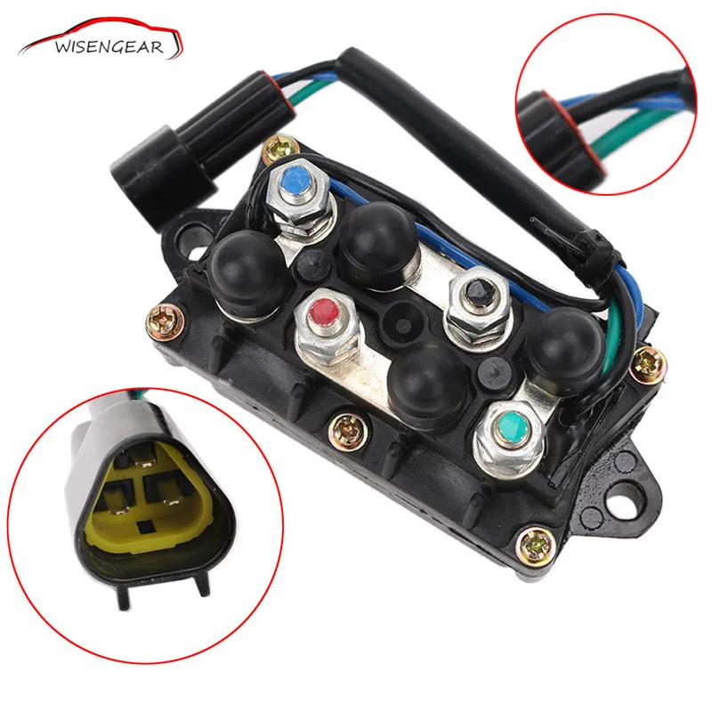 WISENGEAR Outboard Engine Power Trim Tilt Relay 2 4 Stroke Motors For