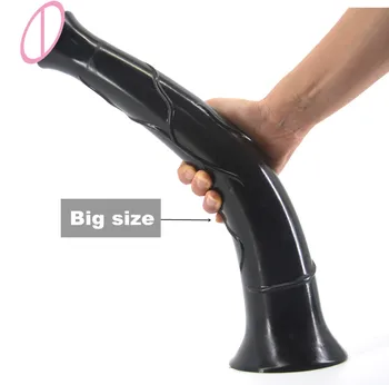 FAAK 16.9 Inch Sex Toy Penis Huge Big Dildo Giant Animal Dildo Horse Suction Realistic Penis Erotic Women Vagina Butt Flirt toys 5