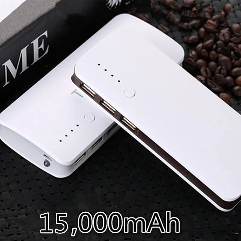 Цветовой контраст 8000 мАч Аккумуляторная Резервного Bateria Powerbank Универсальная