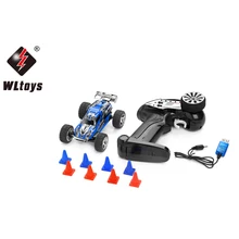 Wltoys Mini RC Car High Speed 5CH 2.4G Dirt Bike Model Radio Remote Control Vehicle Toy Road-Block For Children Toys Gift