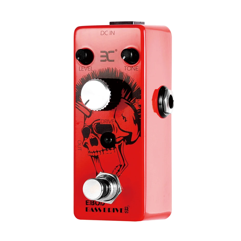 ENO EX EBOD Overdrive бас гитары педаль для звукового эффекта овердрайв эффект педаль металлический в виде ракушки Правда Обход