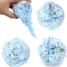 80 мл красочные Хлюпать слизь пушистая Пена Мягкий душистый смешивания облако шламов стресса осадка cветлый Mud весело Игрушечные лошадки для взрослых MA30f