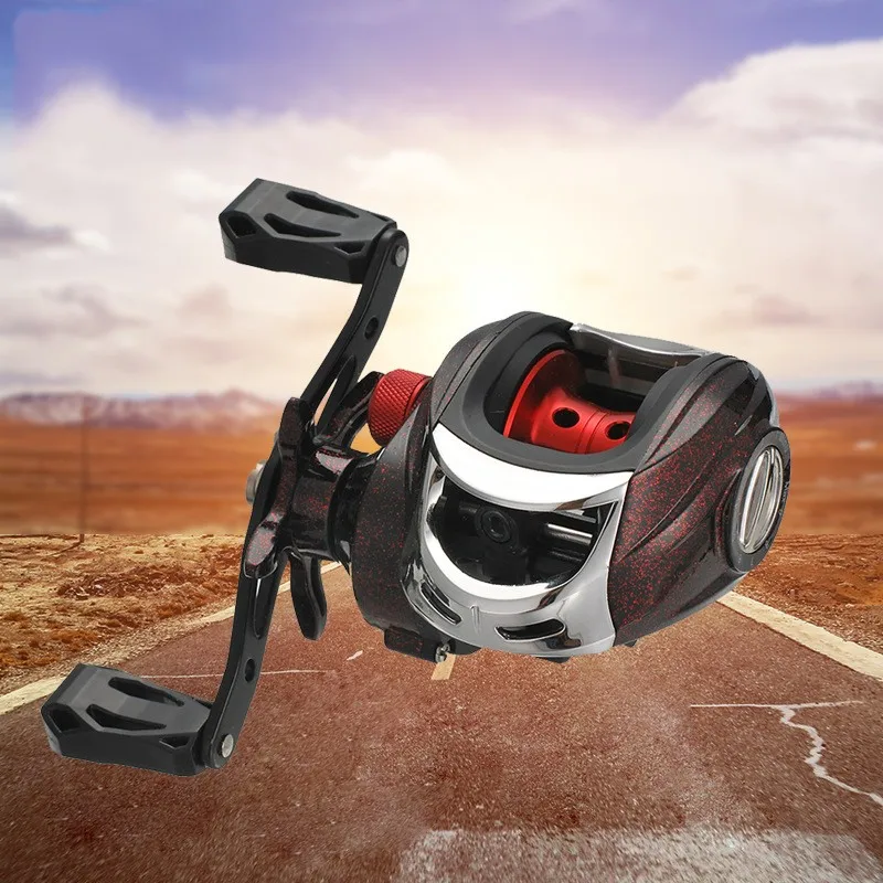 

LIEYUWANG Steel 16BB 7.2:1 Left / Right Hand Baitcasting Fishing Reels Bait Casting Reel Saltwater Max Drag 5.5kg Dual Brake