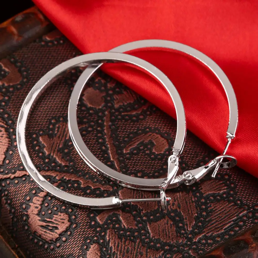 stylish round earrings