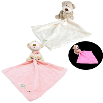 

Baby Kids Comforter Teddy Bear Soft Smooth Toy Plush Stuffed Washable Blanket-P101