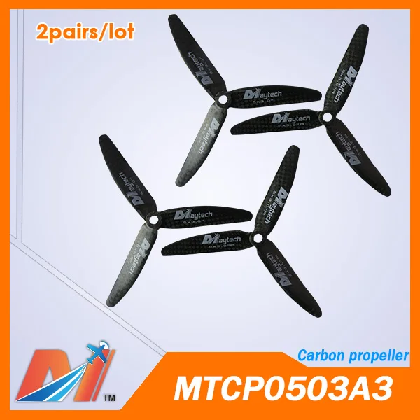 Maytech 5inch APC type 3 Blade Carbon propeller for raceing Drone Clearance Salepropeller for