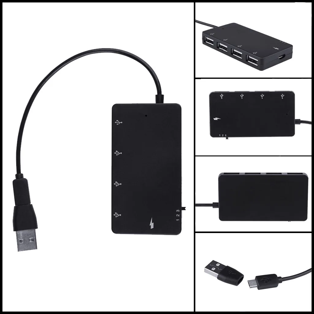 Кабель-адаптер USB2.0 Поддержка OTG зарядного устройства для чтения карт смартфонов
