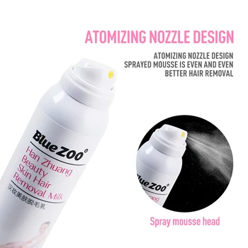 

BlueZOO Painless Hair Removal Cream Moisturizing Depilatory Cream Smooth Skin Fit Boby Paste Hair Removal Dropshipping TSLM1