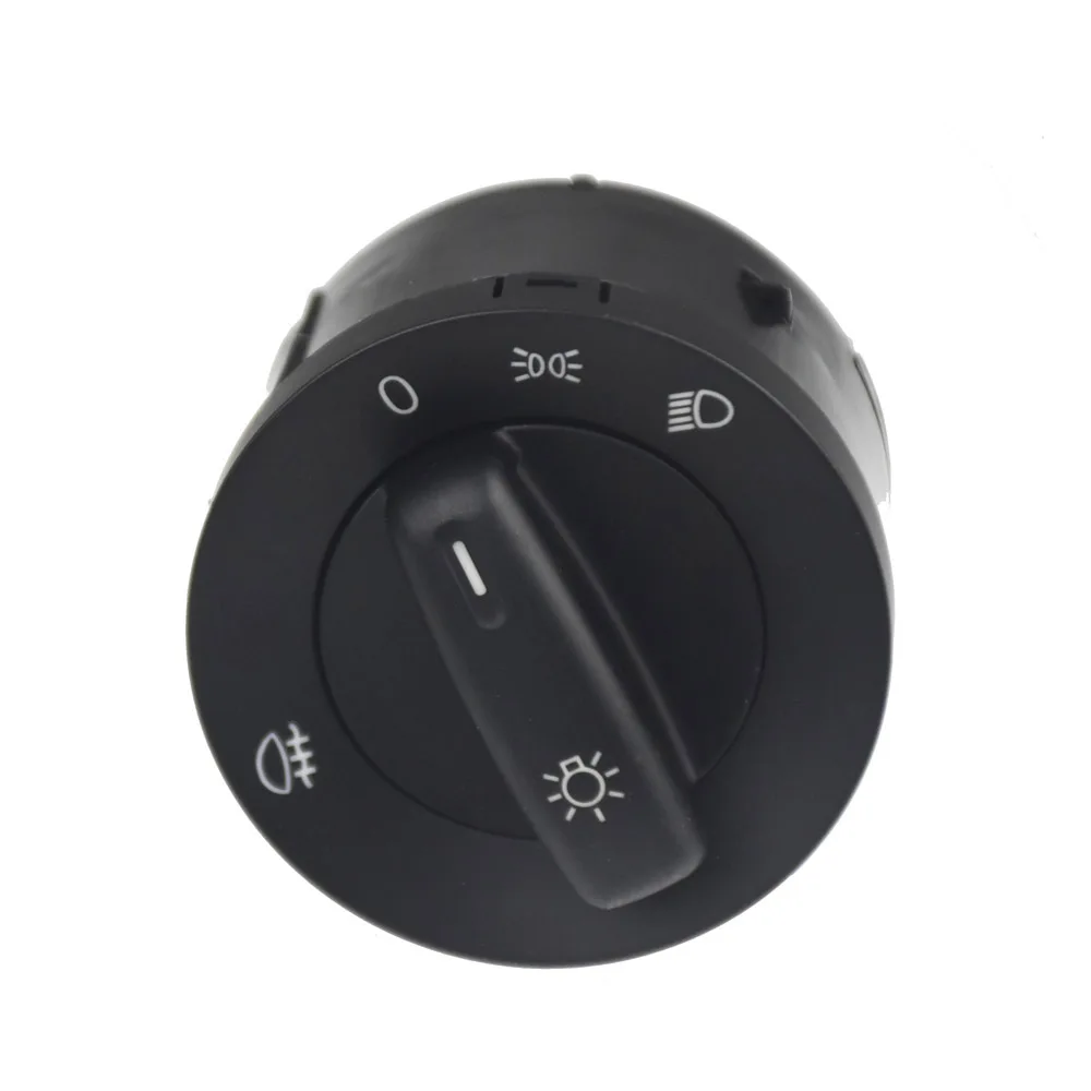 Headlight Control Switch Fog Light Knob For VW Golf MK5 MK6 Jetta