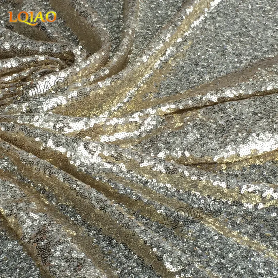 light gold sequin fabric-07