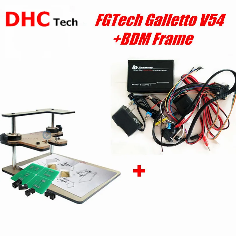 FGTech V54 4 Master + BDM стенд программатора поддержка BDM100 FG Tech Galletto CMD Полный Адаптеры ECU