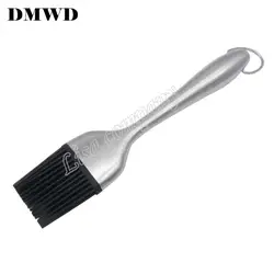 DMWD барбекю инструменты из нержавеющей стали полые ручки барбекю кисти высокой температуры устойчивая кисть