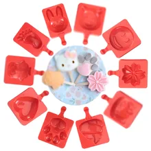 Домашняя Пищевая силиконовая гелевая формы для мороженого DIY морозильная камера для мороженого лед на палочке формы производитель с крышкой