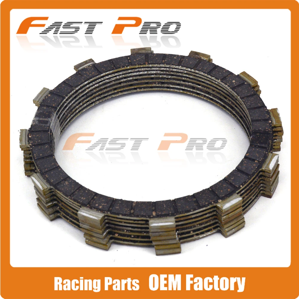 Motorcycle 8 Pcs Clutch Plate Disc Set Friction For YAMAHA YFZ45 YFZ450