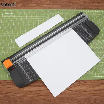 

Portable Mini A4 Precision Photo Paper Trimmers Mat Cutter for DIY Scrapbook Trimmer Lightweight Cutting Mat Machine Tools