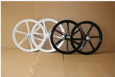 Cheap stock cool price Aluminum alloy 20 inch one piece wheel 8 9 10 speed  disc brake folding bike wheel